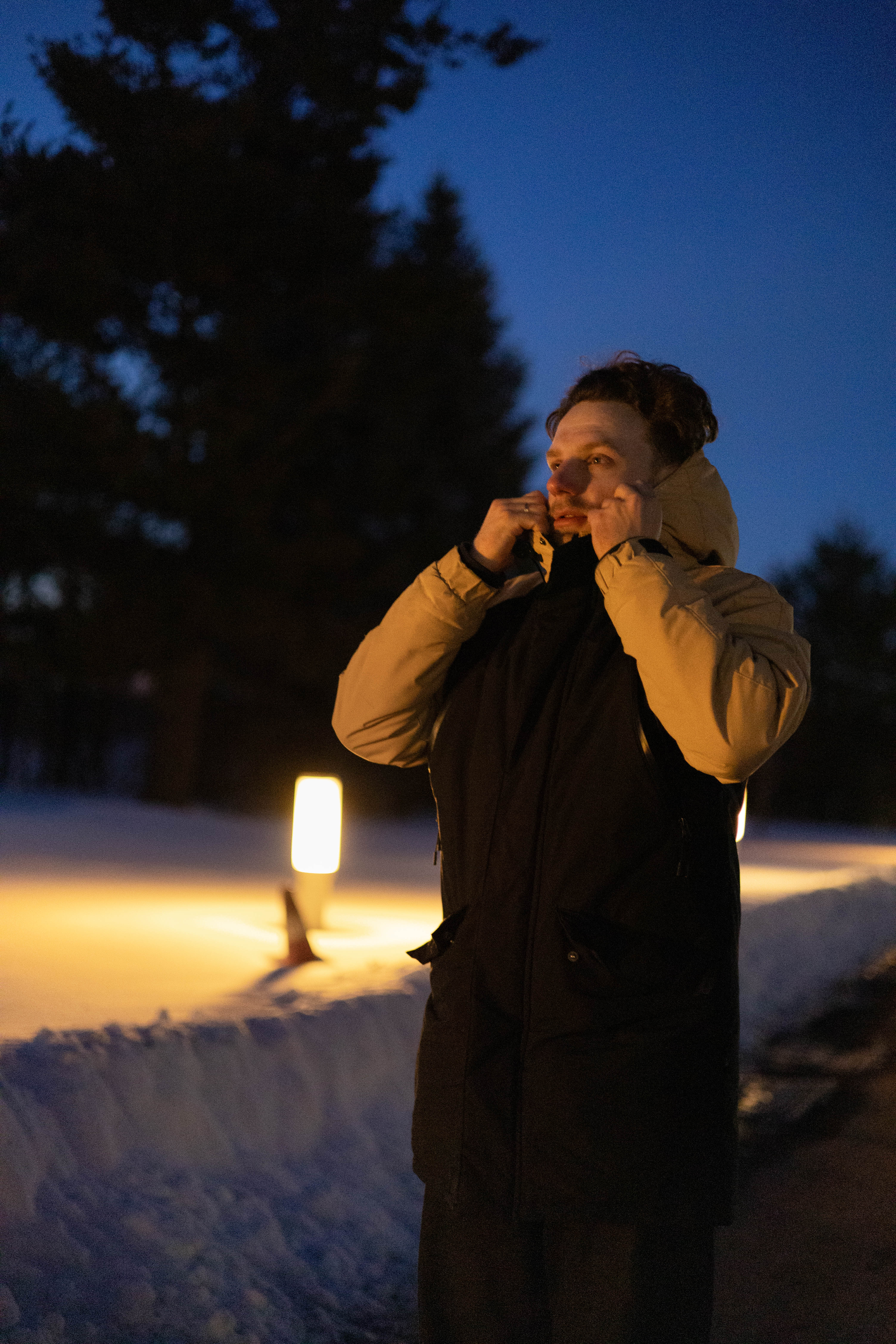 Portrait photo with natural light styling